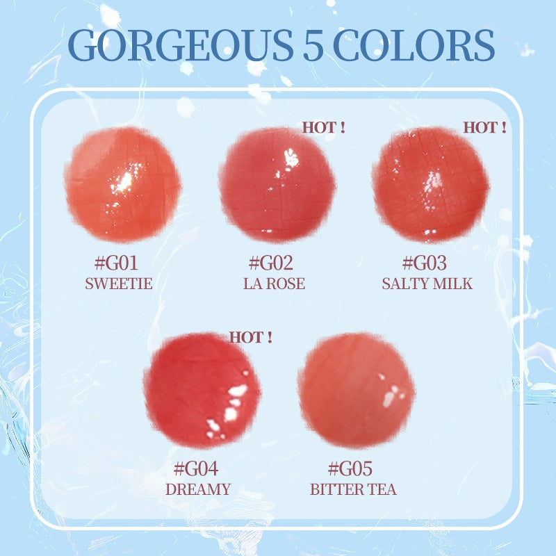 GOGO TALES Crystal Slipper Soft Non Sticky - 2.9g | تنت للشفاه - 2.9غ