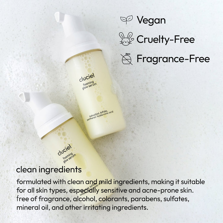 cluciel Foaming Glow Serum - 50ml | كلوسيل سيروم مضيء رغوي - 50مل #5