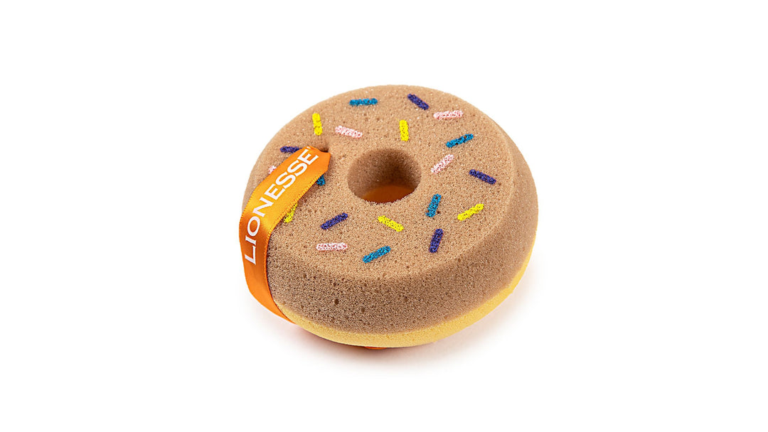 Tarko Lionesse Donut Bath Sponge | ليونيس إسفنجة استحمام على شكل دونات