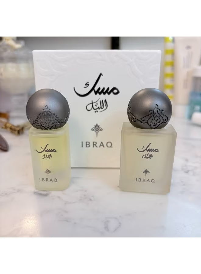 IBRAQ | سيت عطر مسك الليل  مع زيت مسك للنساء