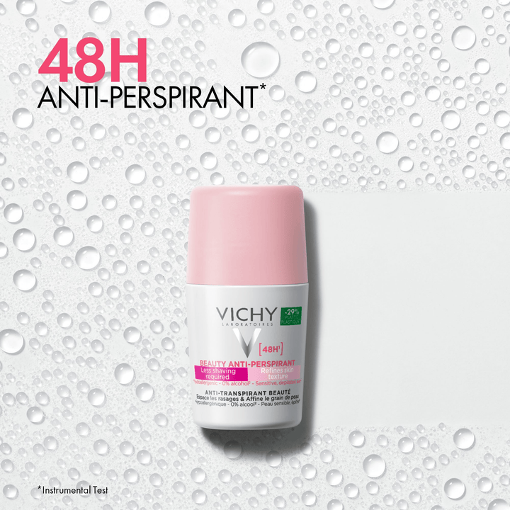 VICHY Specs Vichy Deo Beauty Antiperspirant 48h - 50ml | فيشي مزيل تعرق لمدة 48 ساعة - 50 مل