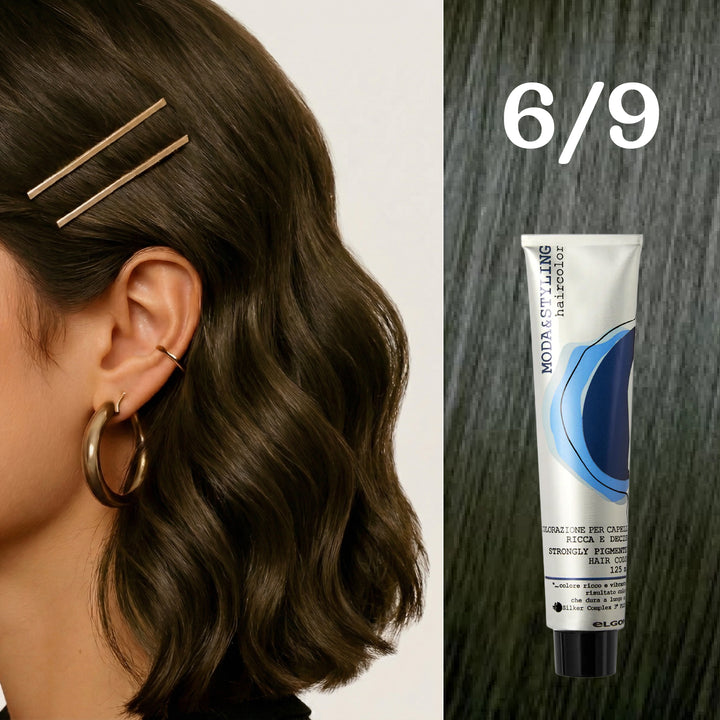 Elgon Moda&styling Haircolor Strongly Pigmented Hair Color - 125ml | ايلكون صبغة شعر مودا ستايلنج - 125مل