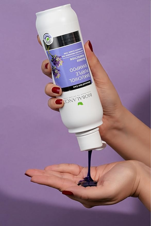 Bio Balance Bakuchiol Purple Shampoo - 330ml | بايو بالانس شامبو الباكوشيول للشعر السلفر والبلاتيني - 330 مل