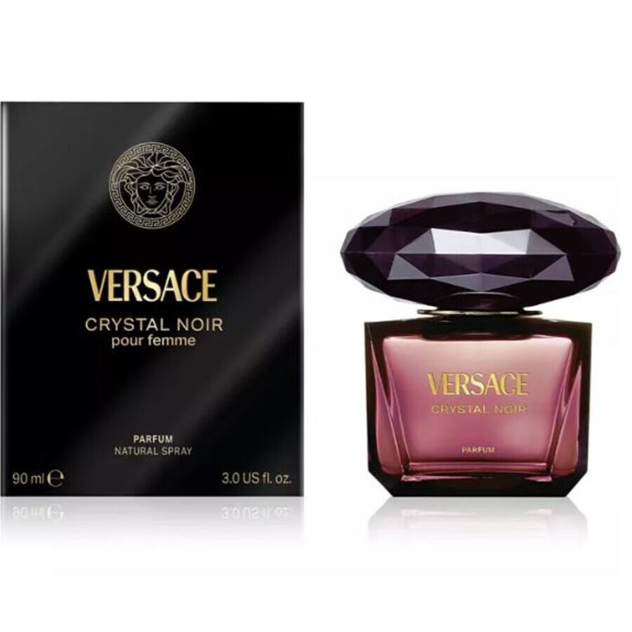 VERSACE CRYSTAL NOIR PARFUM - 90ml | عطر فيرزاتشي كريستال نوير برفام  للنساء - 90 مل
