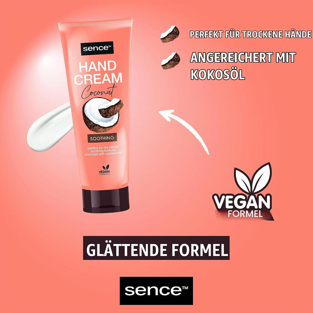 Sence Beauty Smoothing Coconut Hand Cream - 75ml | سينس بيوتي كريم اليدين بجوز الهند - 75 مل
