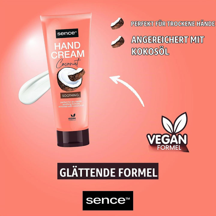 Sence Beauty Smoothing Coconut Hand Cream - 75ml | سينس بيوتي كريم اليدين بجوز الهند - 75 مل