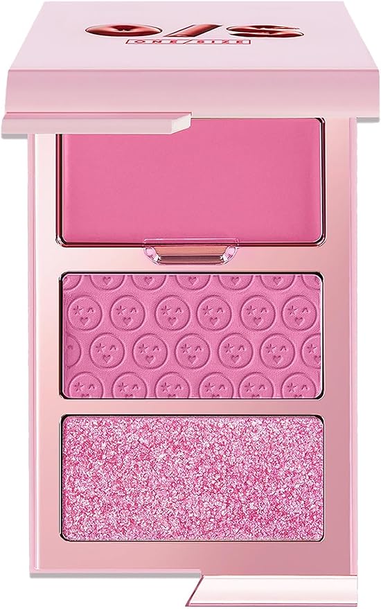 ONE/SIZE Cheek Clapper 3D Blush Trio - 4.0g | وان سايز  باليت بلاشر ثلاثي الأبعاد- 4.0غ