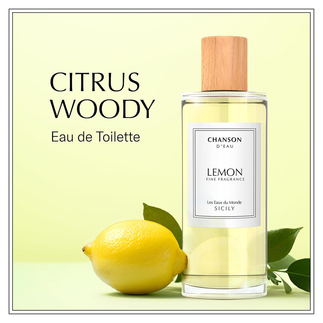CHANSON Lemon Sicily EDT - 100ml | شانسون عطر الليمون للنساء - 100 مل