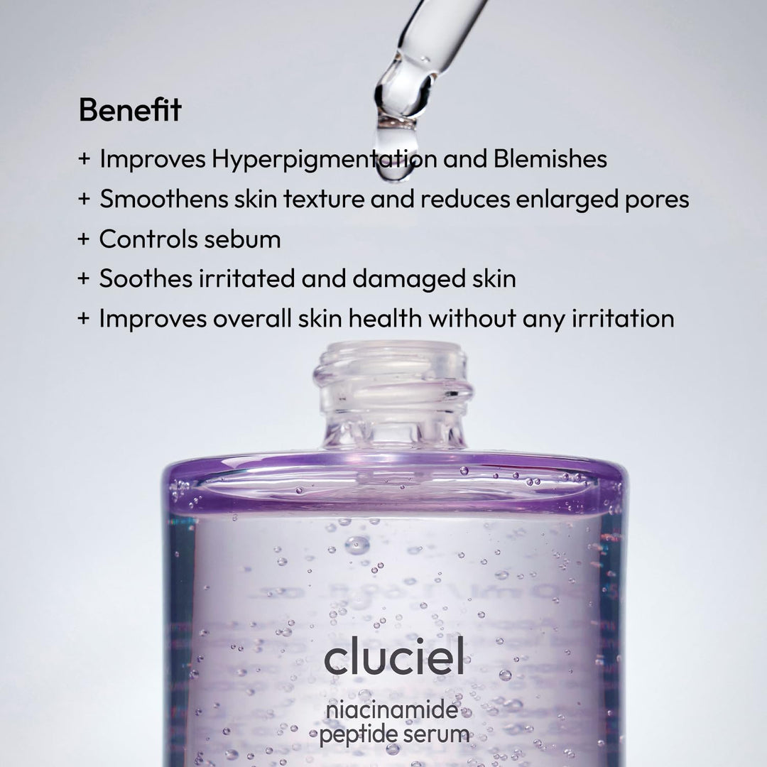 cluciel Niacinamide Peptide Serum - 50ml | كلوسيل سيروم ببتيدات و نياسيناميد - 50مل