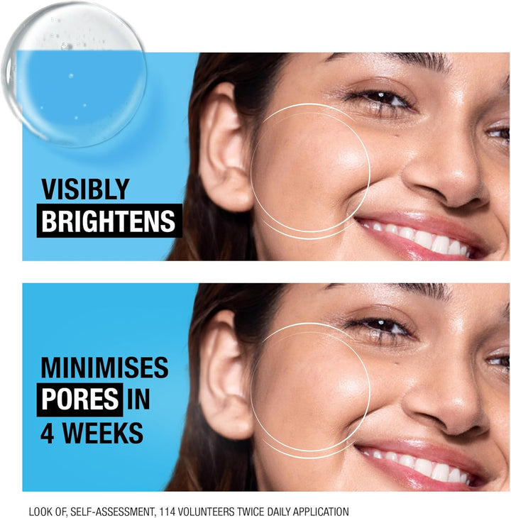 Neutrogena Hydro Boost 10% Niacinamide Serum - 30ml |نيتروجينا سيروم نياسيناميد 10% مع حمض الهيالورونيك - 30 مل