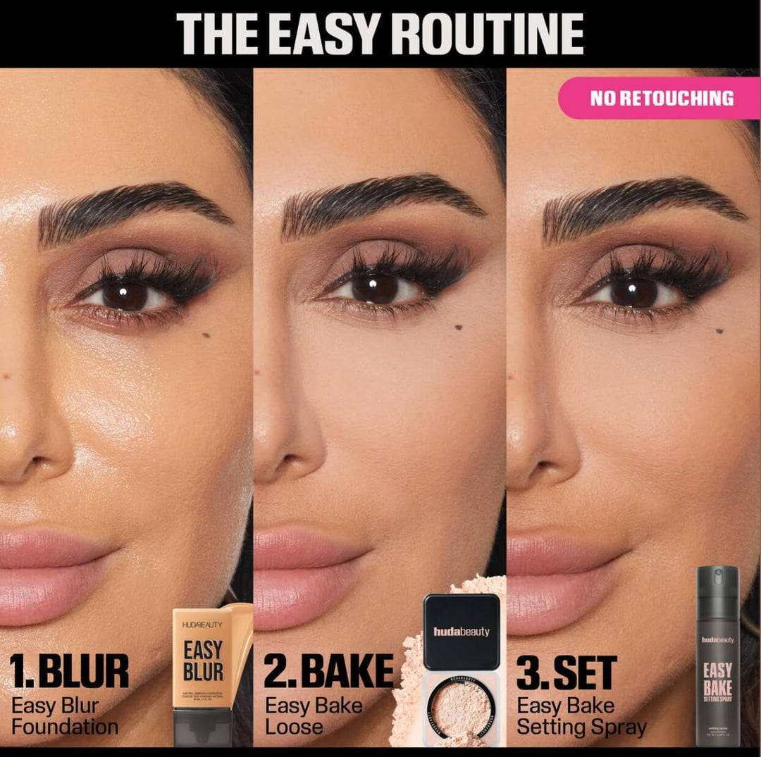 Huda Beauty Easy Bake Setting Spray - 30ml| هدى بيوتي بخاخ تثبيت مكياج -30 مل
