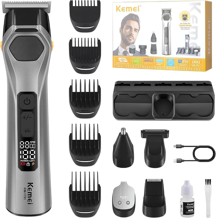 KEMEI 5 In 1 Beauty Tools Kit | كيمي مجموعة أدوات تجميل 5 في 1 #1