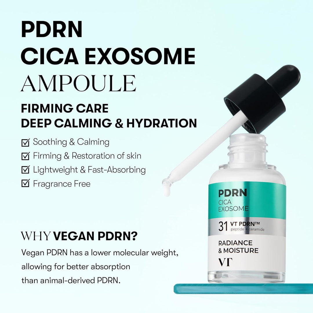 VT Cosmetics R5 Firming Ampoule (PDRN Cica Exosome) - 30ml|  في تي كوزمتكس أمبول شدّ مركز للبشرة -30 مل