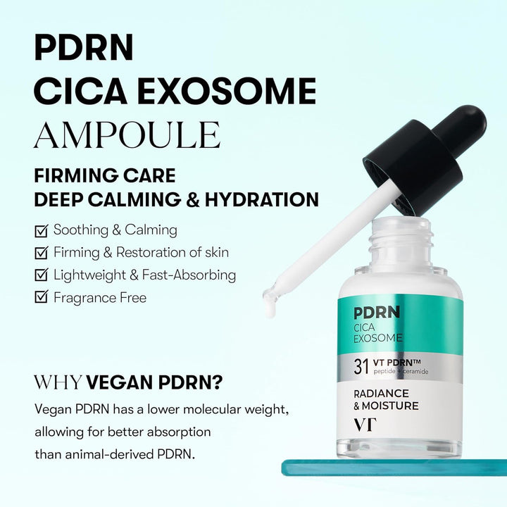 VT Cosmetics R5 Firming Ampoule (PDRN Cica Exosome) - 30ml|  في تي كوزمتكس أمبول شدّ مركز للبشرة -30 مل