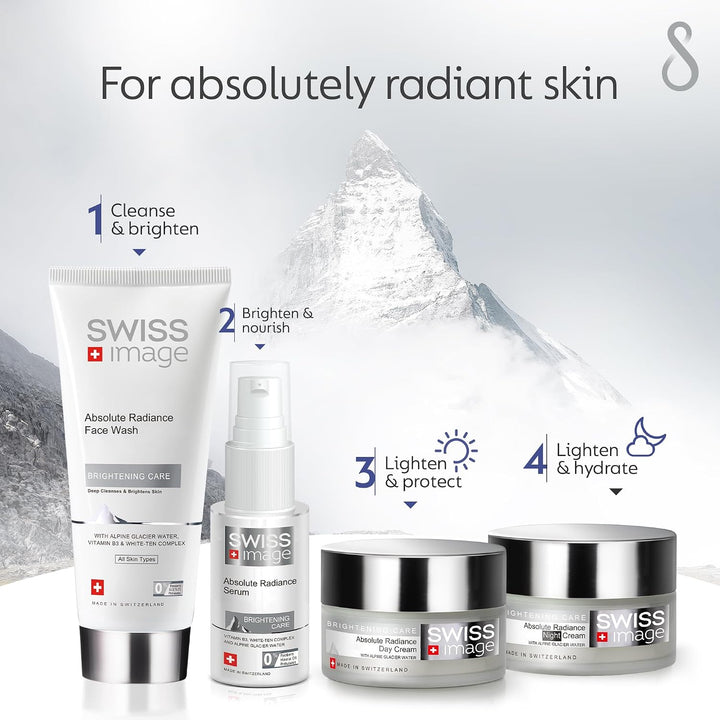 Swiss Image Absolute Radiance Whitening Night Cream - 50ml | سويس إميج كريم ليلي لتفتيح البشرة  - 50 مل