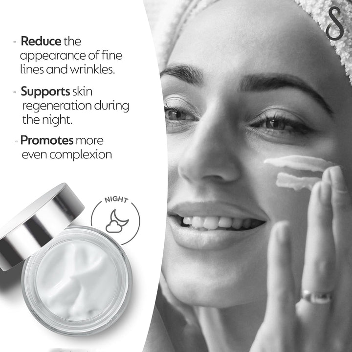 Swiss Image Absolute Radiance Whitening Night Cream - 50ml | سويس إميج كريم ليلي لتفتيح البشرة  - 50 مل