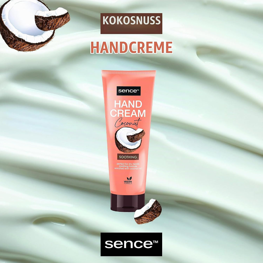 Sence Beauty Smoothing Coconut Hand Cream - 75ml | سينس بيوتي كريم اليدين بجوز الهند - 75 مل
