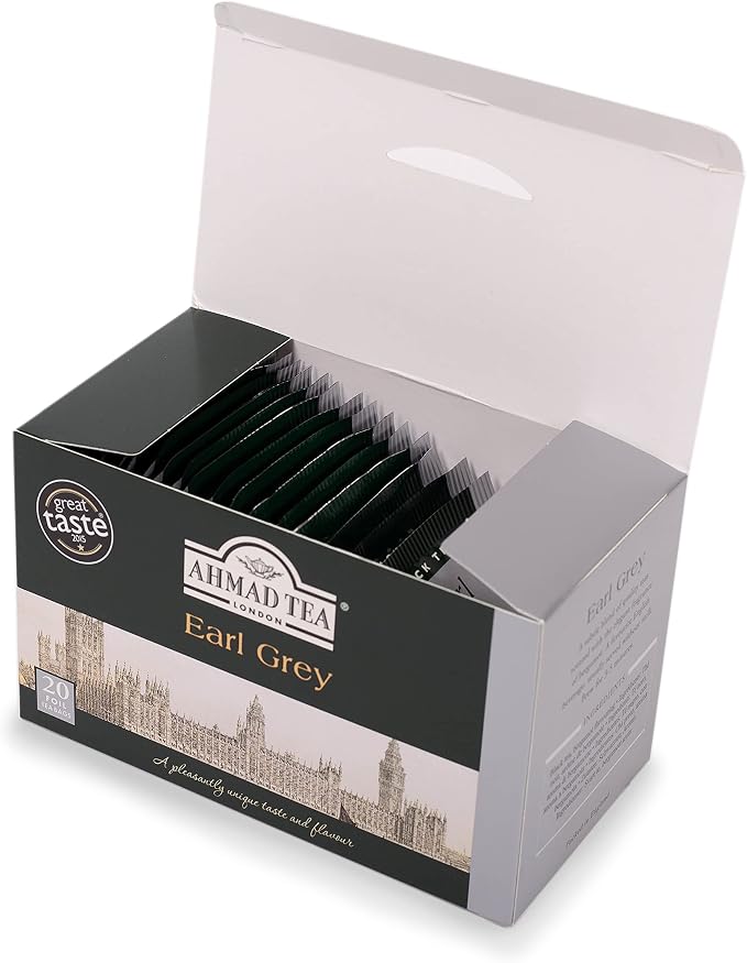 AHMAD TEA Tea Earl Grey - 20 Pcs | شاي أحمد شاي ايرل غراي - 20 كيس