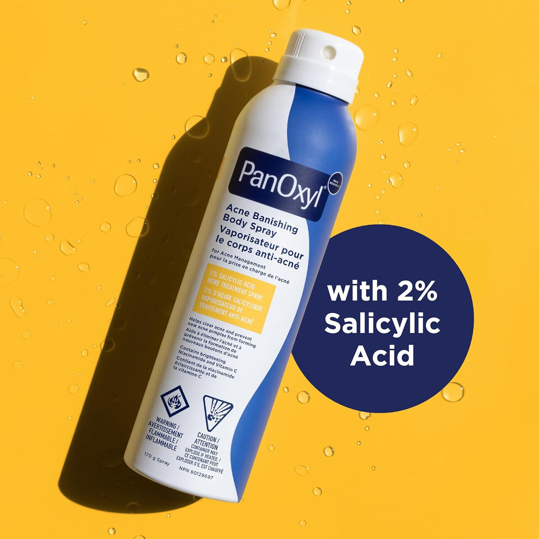 PanOxyl Acne Banishing Body Spray - 170g | بانوكسيل بخاخ الجسم لمعالجة حب الشباب - 170 غرام
