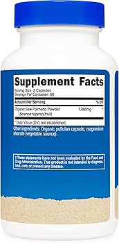 Nutricost Saw Palmetto 1000mg - 120 Capsules | نوتريكوست سابالمتو 1000 ملغ - 120 كبسولة #4