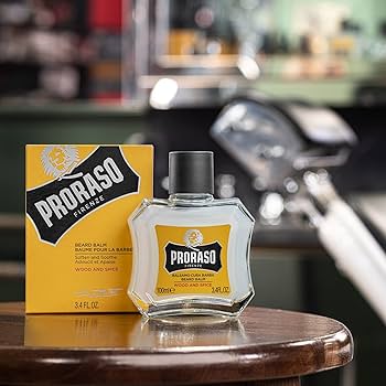 PRORASO Balsamo Cura Barba Wood and Spice - 100ml | بروارسو بلسم لحية وود آند سبايس - 100مل #4