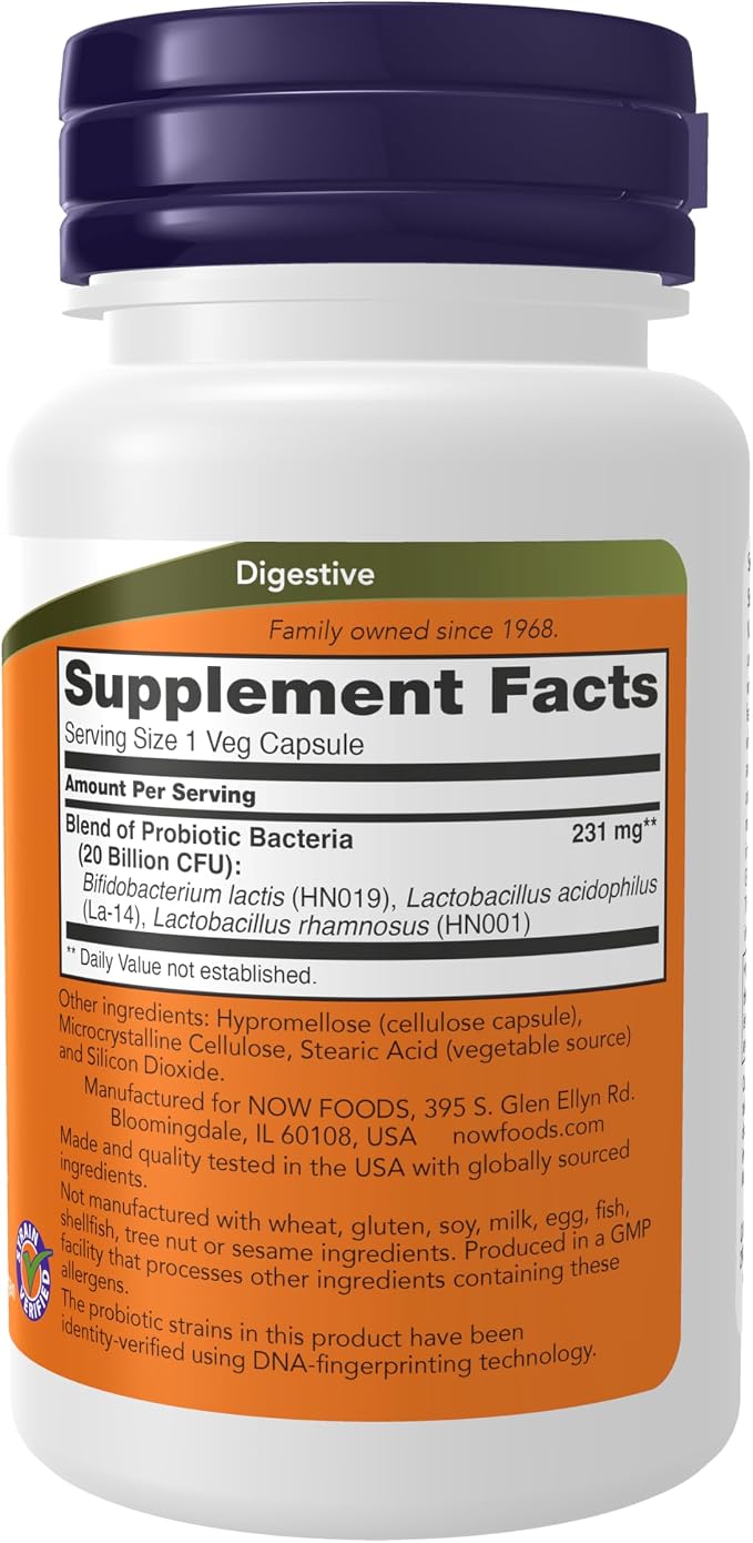 now women's probiotic 20 Billion - 50 Veg capsules | ناو بروبايوتيك للنساء لصحة الجهاز التناسلي - 50 كبسولة