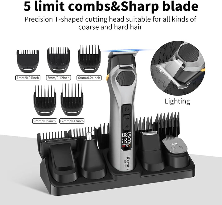 KEMEI 5 In 1 Beauty Tools Kit | كيمي مجموعة أدوات تجميل 5 في 1 #3