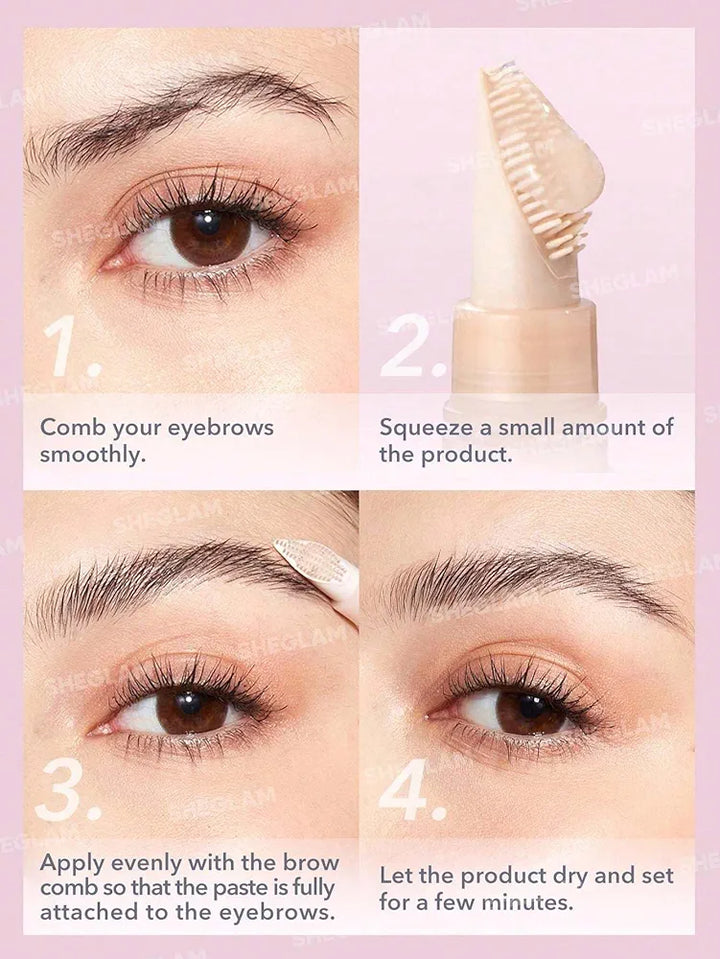 Sheglam Brow Breakdown Brow Gel - Clear | شيكلام جل الحواجب برو بريك داون - شفاف