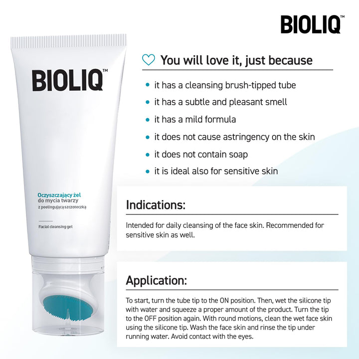 BIOLIQ Facial Cleansing Gel - 125ml | بايوليك غسول وجه جل - 125 مل