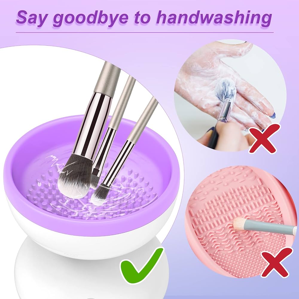 Tools & Cases 1 Purple makeup brush cleaner box #2