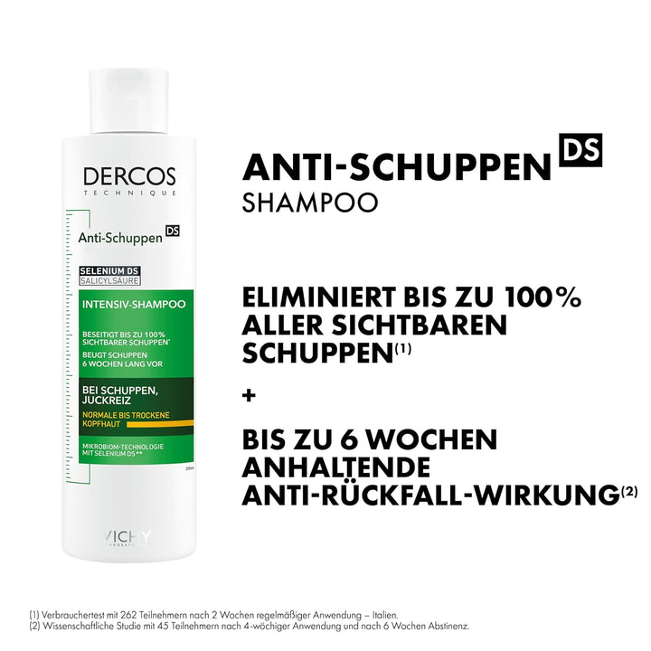 Vichy Dercos Anti Dandruff Dermatological Shampoo - 200ml | فيشي شامبو علاجي مضاد للقشرة - 200 مل