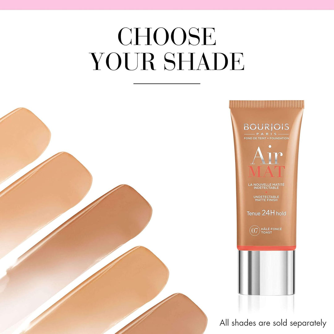 Bourjois Always Fabulous Air Mat Foundation - 30 ml| بورجوا كريم أساس مات -30 مل