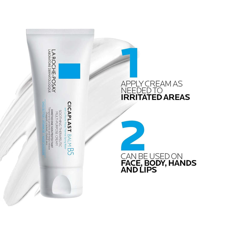 LA ROCHE-POSAY Cicaplast Baume B5+ Repairing Balm - 100ml | لاروش بوزيه سيكابلاست مرمم بانتينول - 100 مل