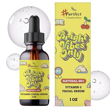 Purifect Bright Vibes Only Vitamin C Facial Serum - 30ml | بيورفيكت سيروم فيتامين سي للوجه - 30مل