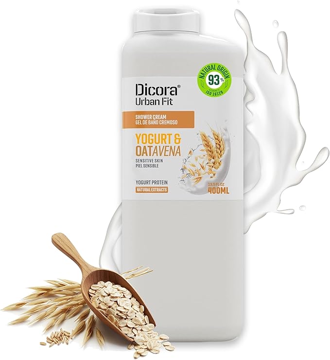 Dicora Cream shower gel De Bano Cremoso  - 400ml | ديكورا شاور جل باللبن و الشوفان - 400 مل