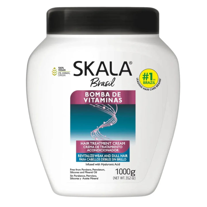 SKALA Expert Bomba Vitaminas - 1000g | سكالا كريم علاج الشعر بتركيبة غنية بالفيتامينات - 1000 غرام