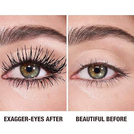 Charlotte Tilbury Exagger-Eyes Volume Mascara Black - 4ml | شارلوت تلبوري ماسكارا مكثفة للرموش - 4 مل
