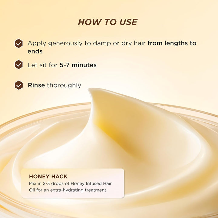 gisou Honey Gloss Ceramide Therapy Hair Mask - 75ml | جيسو ماسك شعر هاني غلوس سيراميد - 75مل