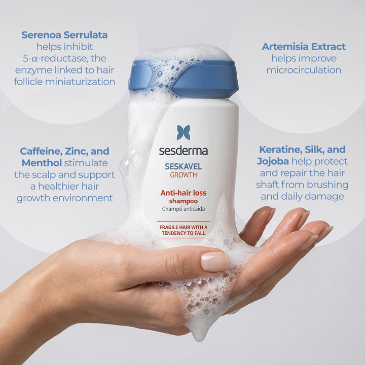 Sesderma Seskavel Shampoo - 250ml | سيسديرما شامبو مضاد لتساقط الشعر - 250 مل