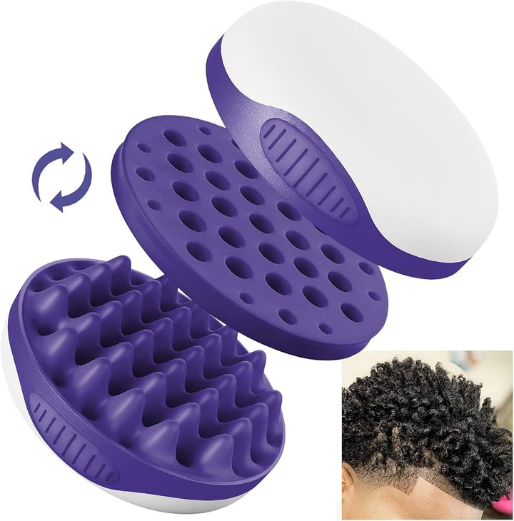 Tools & Cases Silicone Hair Brush | مشط شعر بنفسجي #1