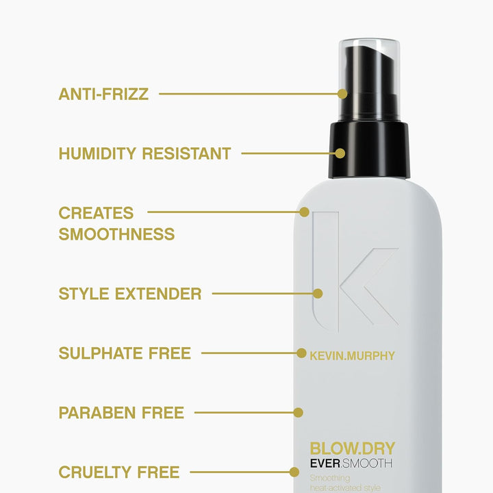 KEVIN.MURPHY Blow.Dry Ever.Smooth - 150ml | كيفن ميرفي بخاخ تصفيف الشعر بلو دراي ايفير سموذ - 150مل