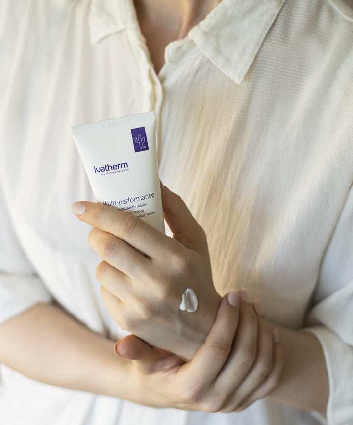 ivatherm Multi-performance Hand Cream - 50ml|  ايفاثيرم كريم مرطب لليدين - 50 مل