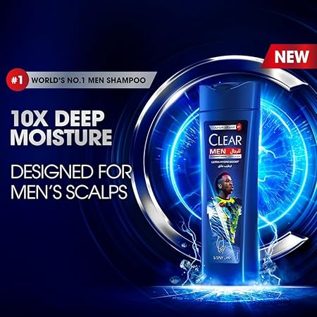 Clear Anti-dandruff Ultra Hydro Boost Shampoo For Men - 360ml | كلير شامبو ضد القشرة للرجال - 360 مل
