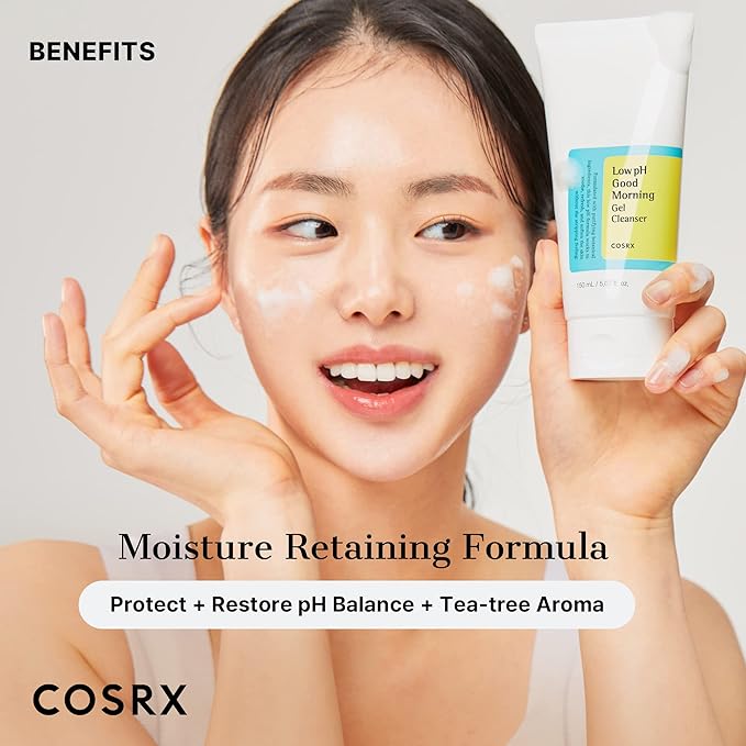 Cosrx Low pH Good Morning Gel Cleanser - 150ml | كوزركس غسول للبشرة جل - 150 مل