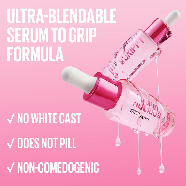 MAYBELLINE Grippy Serum Primer +2% Niacinamide - 30ml | ميبيلين برايمر سيروم +2% نياسيناميد - 30 مل