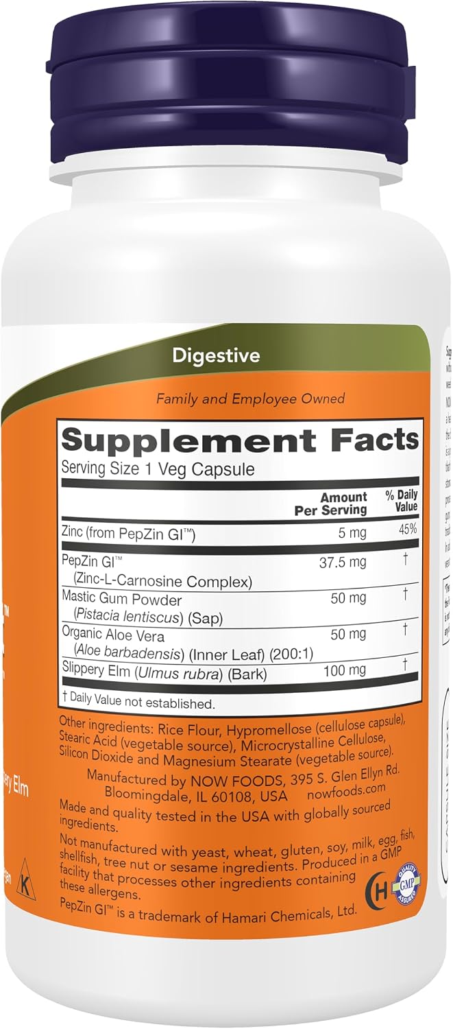 now Gastro Comfort - 60 Veg Capsulas | ناو غاسترو كومفورت لدعم راحة وصحة المعدة - 60 كبسولة نباتية