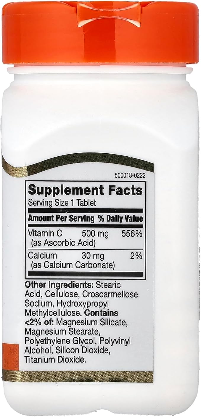 21st Century C 500 Mg - 110 Tablets | 21 سنتشري فيتامين سي 500 ملغ - 110 قرص