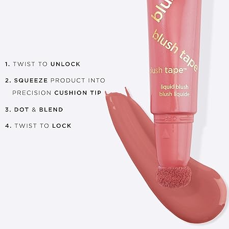 Tarte Blush Tape Liquid blush Satin - 12ml | تارت بلاش سائل - 12 مل