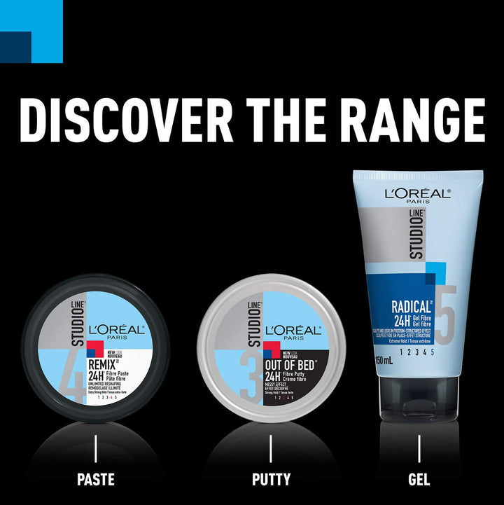 L’Oreal Studio Line Radical Gel - 150 ml | لوريال جل لتصفيف الشعر لاين ريديكال - 150 مل