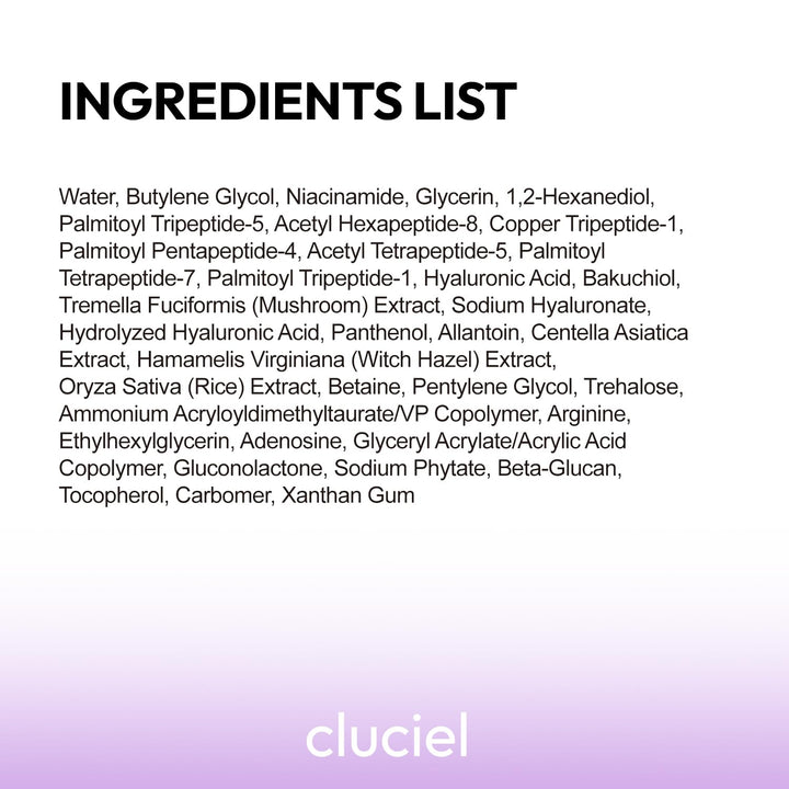 cluciel Niacinamide Peptide Serum - 50ml | كلوسيل سيروم ببتيدات و نياسيناميد - 50مل